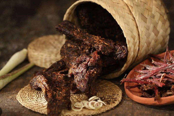 Buffalo meat upstairs kitchen